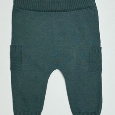 Baby Side Pocket Sweater Knit Pants (Organic Cotton)