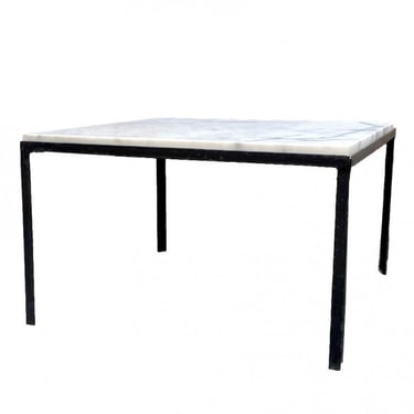 Angle Iron and Marble Table