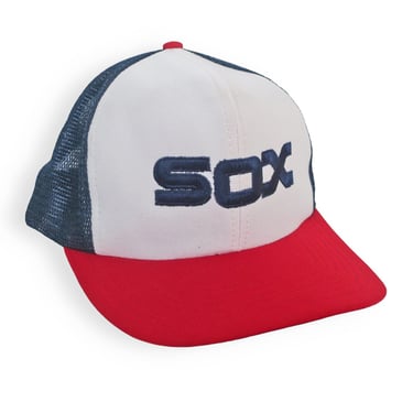 vintage Red Sox / Red Sox snapback / 1980s Boston Red Sox mesh green bottom snapback hat cap 