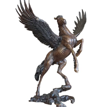 &quot;Pegasus&quot; Bronze Sculpture by Jim Davidson (1962)