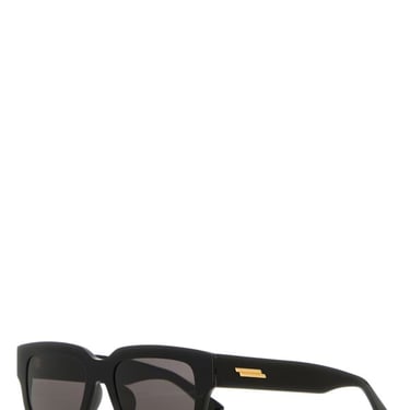 Bottega Veneta Women Black Acetate Ultrathin Sunglasses