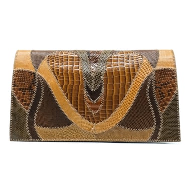 Furst and Mooney Patchwork Clutch