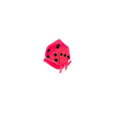 Dice Hair Claw - Pink