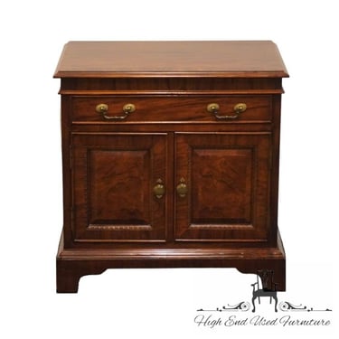 CENTURY FURNITURE Solid Mahogany Traditional Style 25" Cabinet Nightstand 