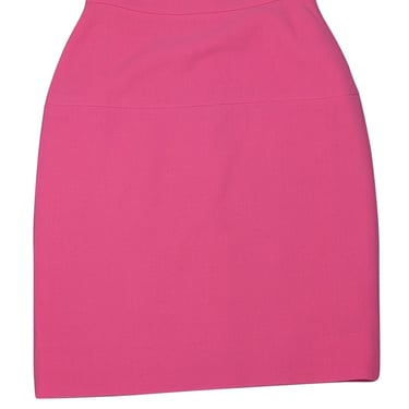 Chanel - Bubblegum Pink Wool Mini Skirt Sz 6