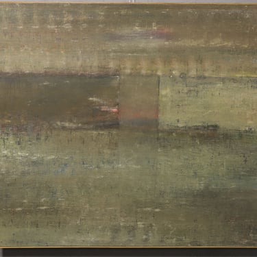 John Gary Brown, (American B. 1941), "Irish Sea", dtd. 1977, Oil on Canvas