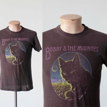 Vintage Bobby and the Midnites Tshirt / Vintage Bobby and The Midnites Tee / Bobby Weir Grateful Dead Original Band Tee 