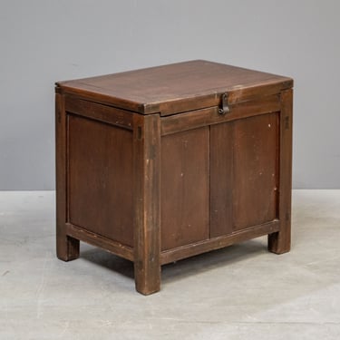 Small Pine Hinged Top Trunk
