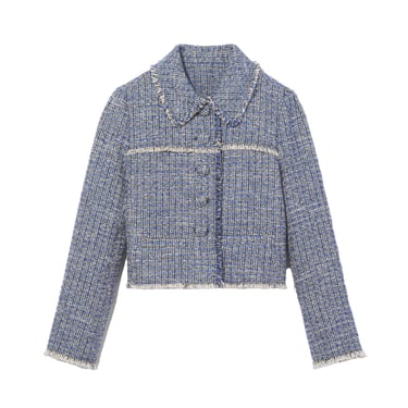 Cropped Tweed Jacket