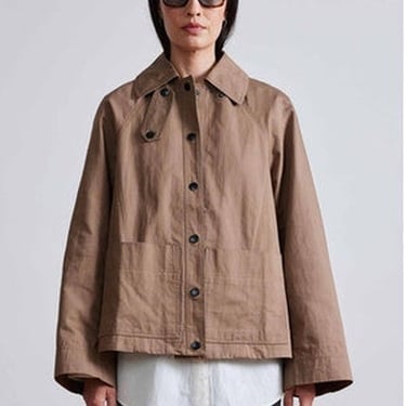 Apiece Apart Franke Swing Jacket - Deep Camel