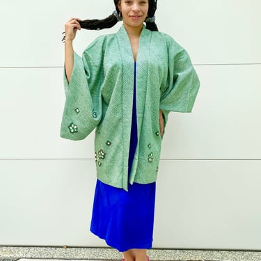Emerald City Silk Kimono