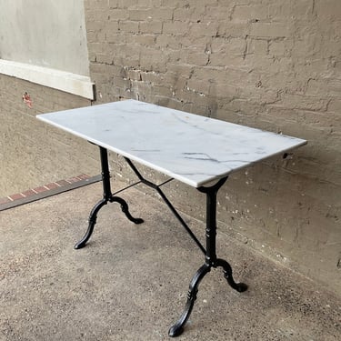 Marble Top Bistro Table