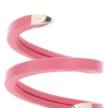 BOTTEGA VENETA Pink nappa leather bracelet