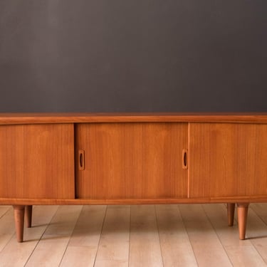 Vintage Sculptural Danish Teak H.P. Hansen Sideboard Credenza 