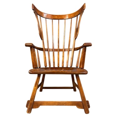 Grand Windsor Chair by Herman de Vries for The Sikes Company of Buffalo