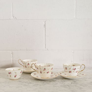 antique english tea set "dainty roses"