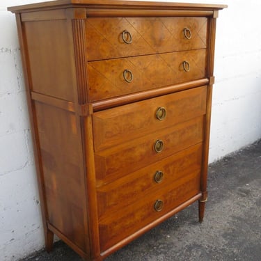 American of Martinsville Mid Century Modern Tall Chest of Drawers 2931