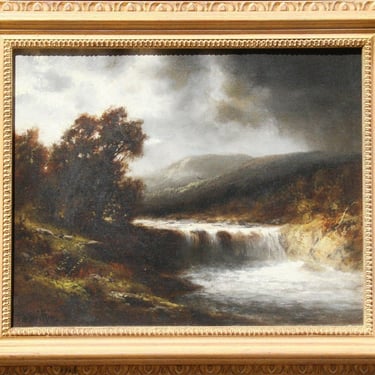 Waterfall Scene, Thomas Bartholomew Griffin 