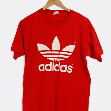 Vintage Adidas Logo T Shirt Sz L