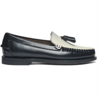 Sebago Classic Will Loafer - Black &amp; White