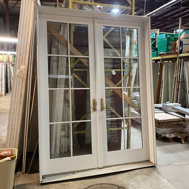 72x96 Exterior French Doors with Framing