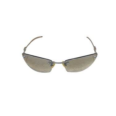 Gucci Mini Rhinestone Rimless Sunglasses