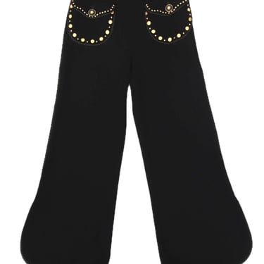 Gianni Versace Medusa Head Studded Pants