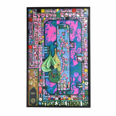 Hundertwasser, Friedensreich: Olympiade München 1972, POSTER / PLAKAT