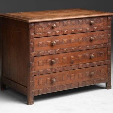 Carved Chest of Drawers