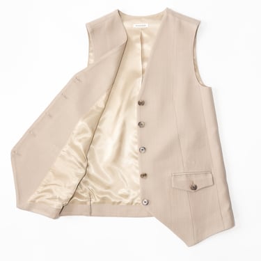 Sophine Vest in Oyster Grey