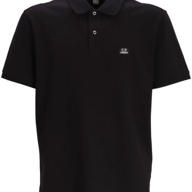 C.P. Company Men Logo Cotton Polo Shirt