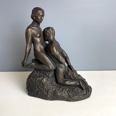 Austin Productions Eternal Idol sculpture - after Rodin - 1960s vintage 