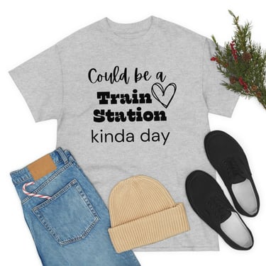 Could be a Train Station kinda day. Yellowstone fan shirt. mama shirt. Cotton tee. 