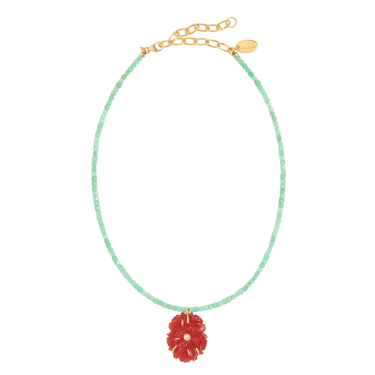 New Bloom Necklace - Poinsettia