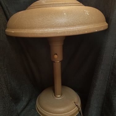 Vintage Aluminum and SteelTable Lamp