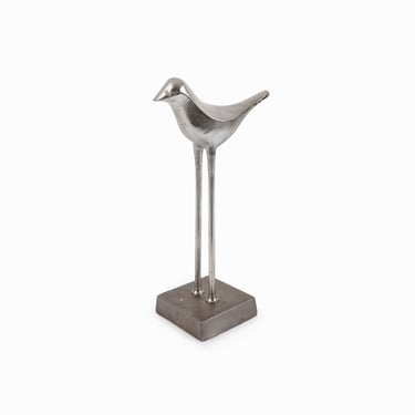 Metal Bird Figurine Large 