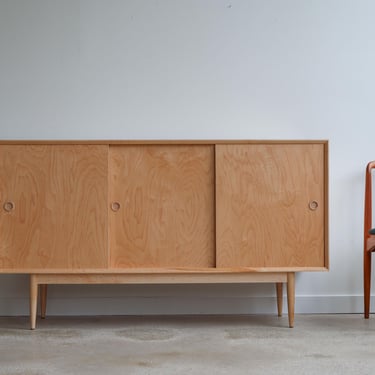 BERGEN - Handmade Mid Century Modern Inspired Media Console - Made in USA! 