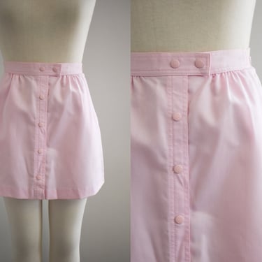 1970s/80s Pink Tennis Mini Skirt 