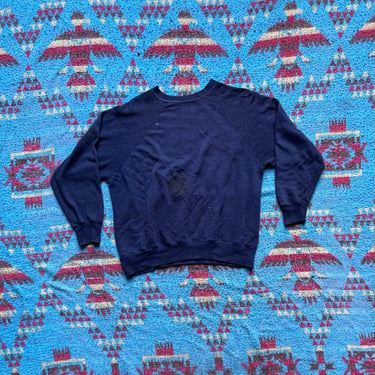 Vintage Thrashed Crewneck Raglan Sweatshirt 
