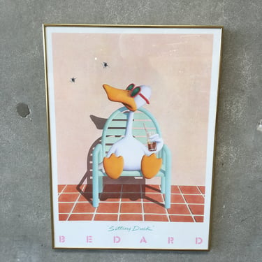 Sitting Duck by Michael Bedard Vintage Poster