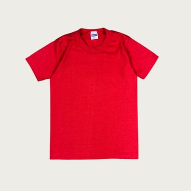 (XXS/XS) Vintage Red Blank Baby Tee