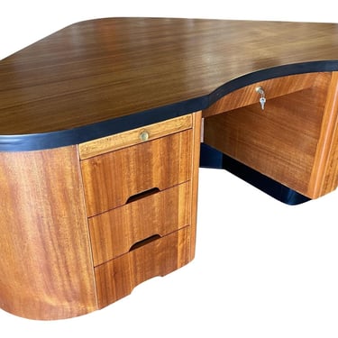 California Art Deco Fletcher Aviation Executive Desk by Frank Fletcher 