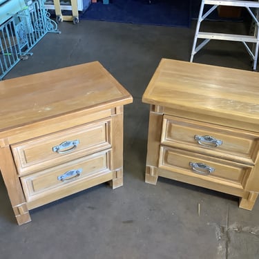 Pair Of Lexington Furniture Nightstands (WH)