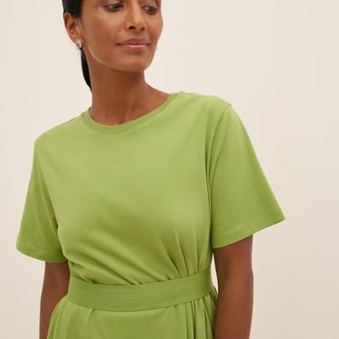 Kowtow Classic A-Line Dress - Leaf on Garmentory