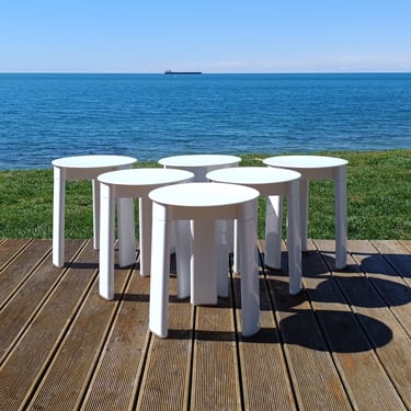 Plastic Vintage stool by Olaf von Bohr for Gedy / Italy around 2000-2004 