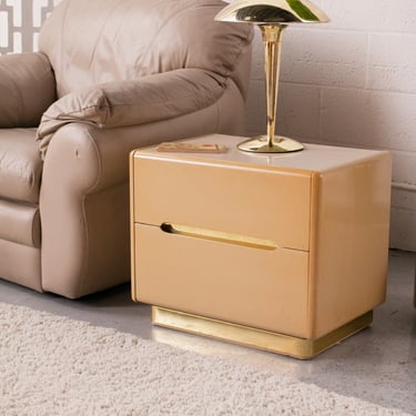 80’s Modern Nightstand