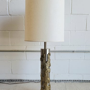 Mid Century Brutalist Lamp