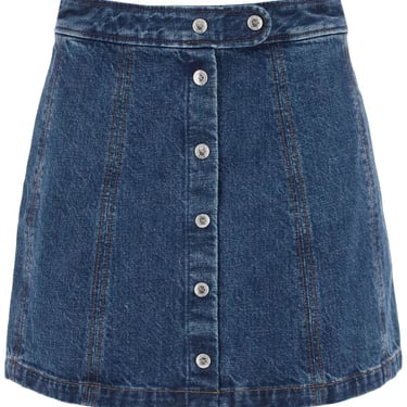 A.P.C. Poppy Denim Mini Skirt Women