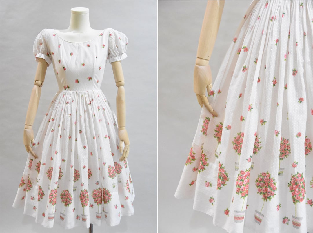 Vintage Rose Dress