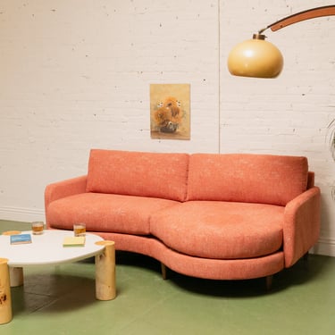 Ramona Sofa in Amadeo Tangerine